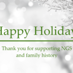 Season’s greetings from the NGS Board of Directors & Staff